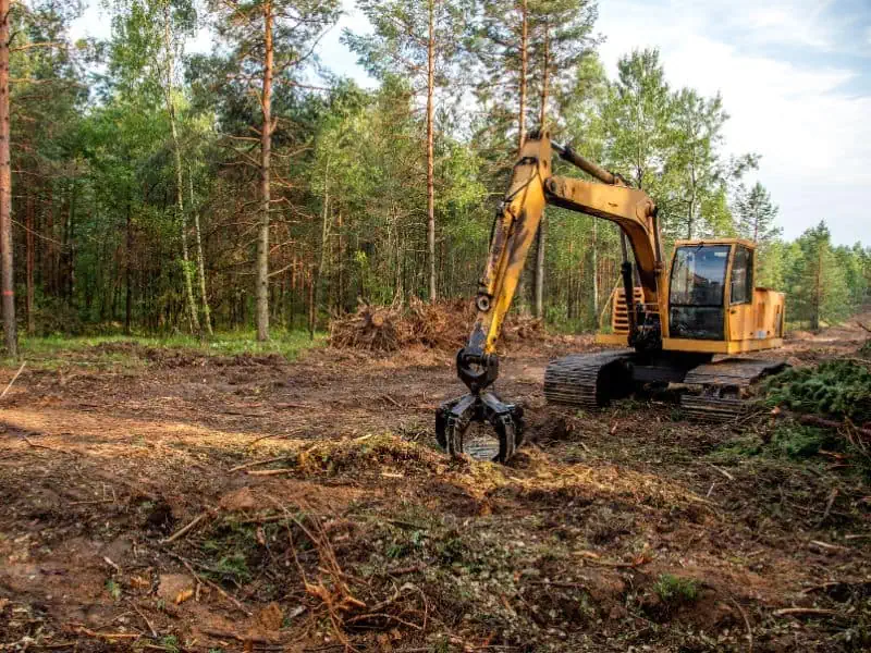 Excavation services in The Woodlands
